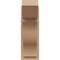 Ekena Millwork 7 1/2-in W x 14-in D x 22-in H Funston Slat Rough Cedar Woodgrain TimberThane Outlooker, Primed Tan OUTUR075X14X22FST24RCPR - alternate 5